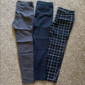 Old Navy Pixie Pants, 3 Pairs, Size 4